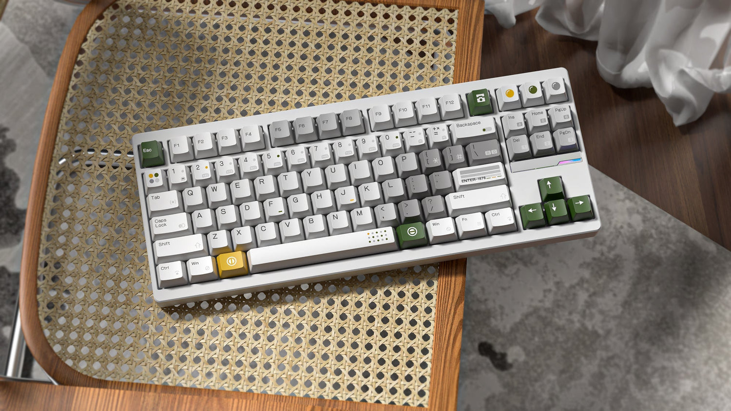 Discover the Ultimate Experience: GT80 Quick-Release Aluminum Mechanical Keyboard Recommendation
